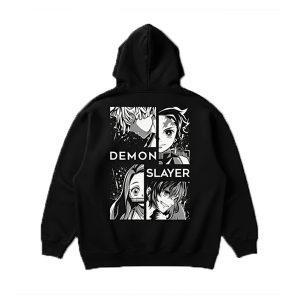Demon Slayer Black Hoodie