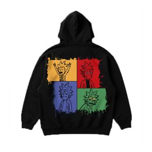 Rick & Morty Black Hoodie